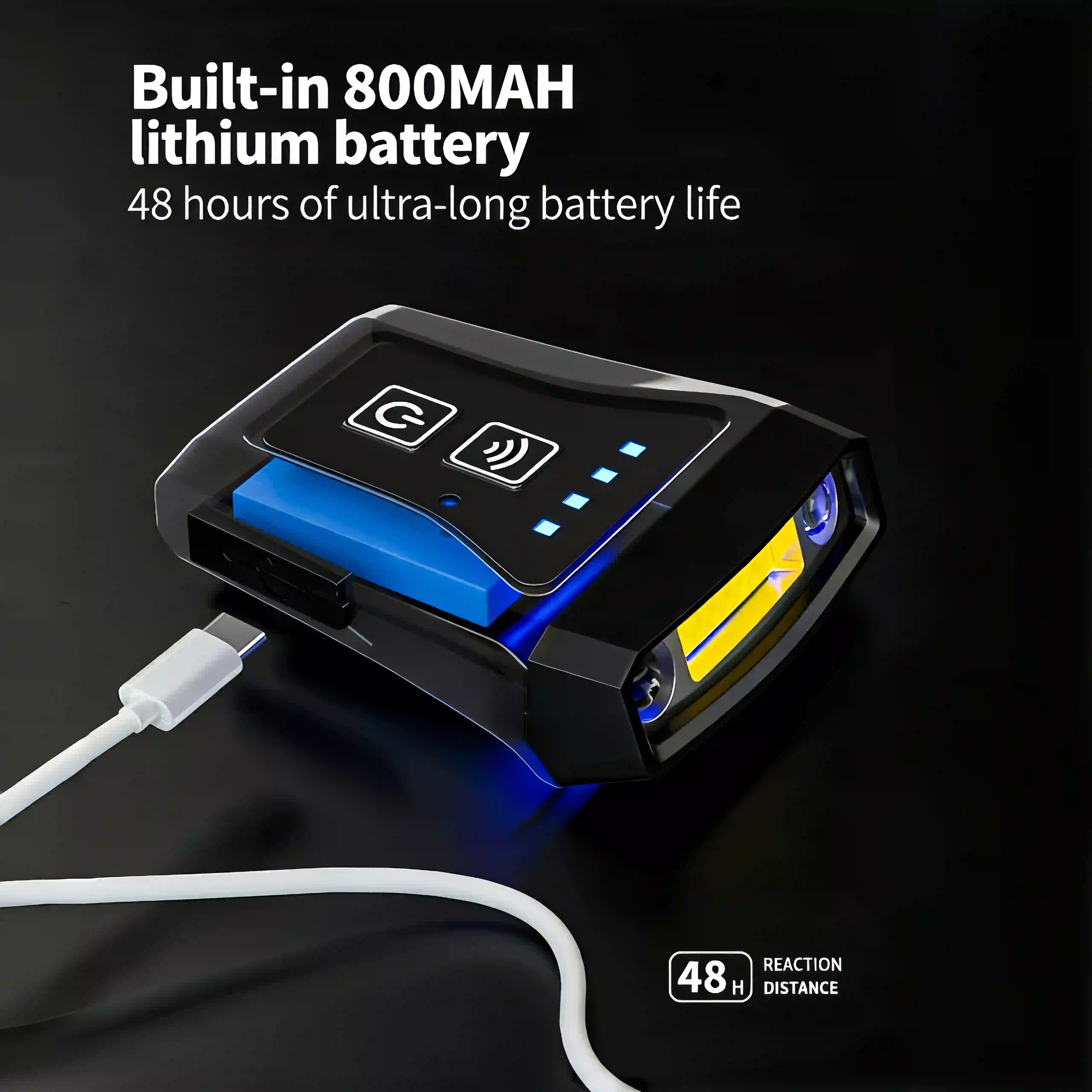 LEM Rechargeable Motion Sensor Clip-On Cap Light