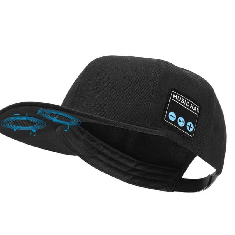 Outdoor Bluetooth Audio Cap - Wireless Music Hat for Sports & Outdoor Activities