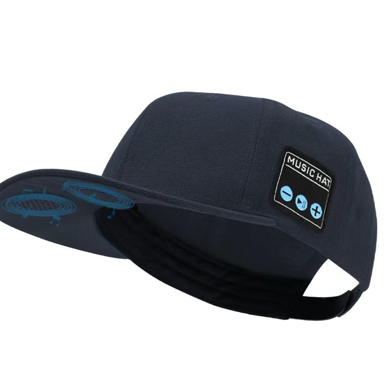 Outdoor Bluetooth Audio Cap - Wireless Music Hat for Sports & Outdoor Activities