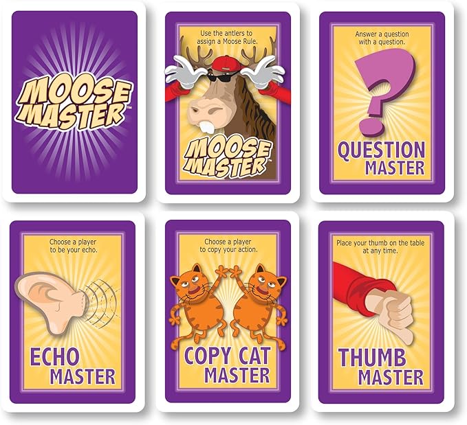 Moose Master – Hilarious Party Card Game for Friends & Family