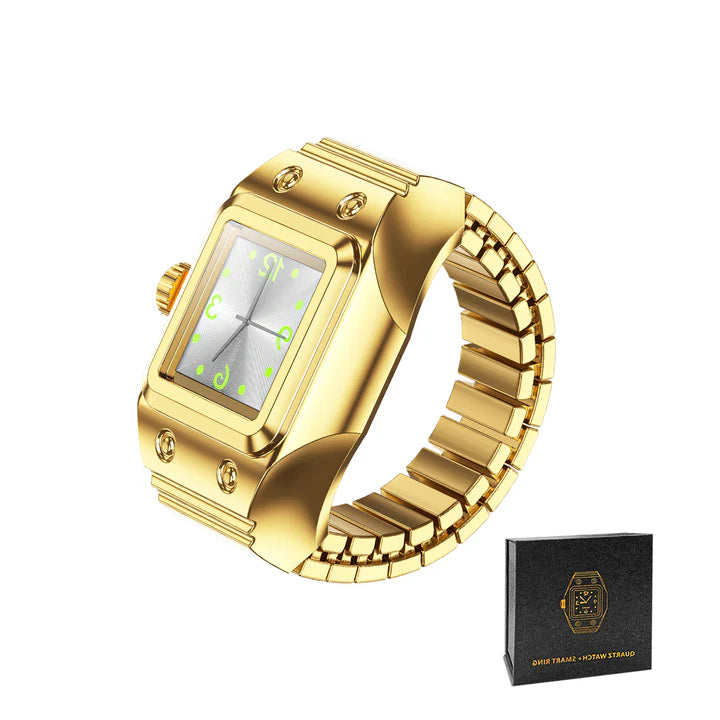 Clock Smart Ring（Engravable）