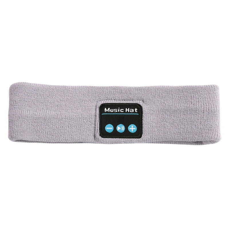 Bluetooth Sports Headband with Headphones | Sweatproof Wireless Headband for Running, Yoga & Workout