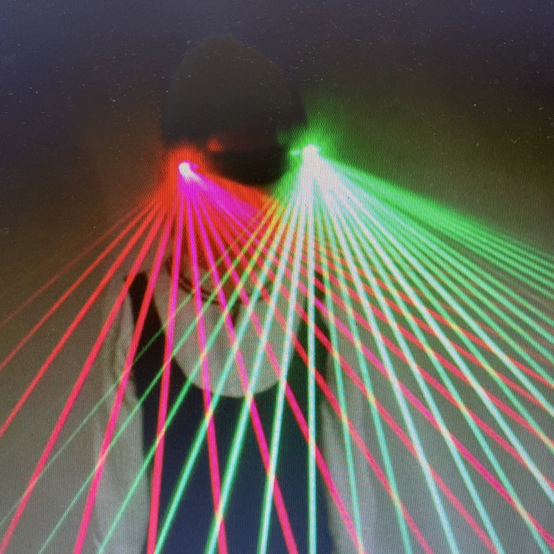 LED Laser Glasses | Red/Green Light Show Glasses for Parties & Performances