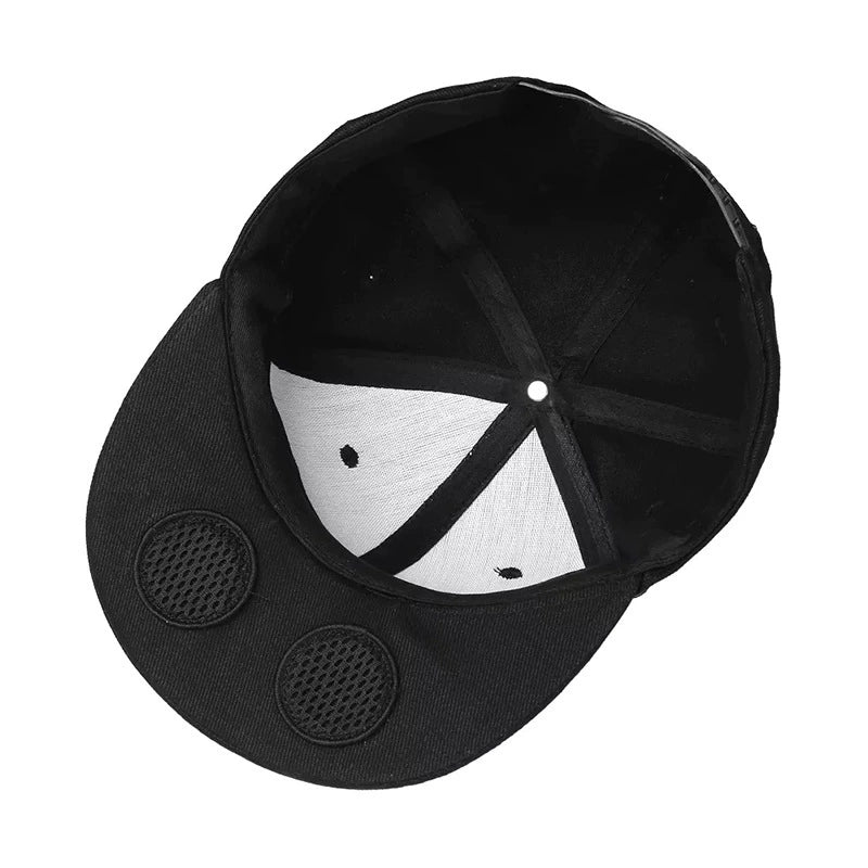 Outdoor Bluetooth Audio Cap - Wireless Music Hat for Sports & Outdoor Activities