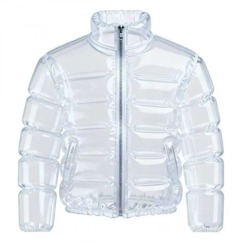 Transparent Inflatable Beer Jacket | Custom Liquid-Fill Novelty Party Coat