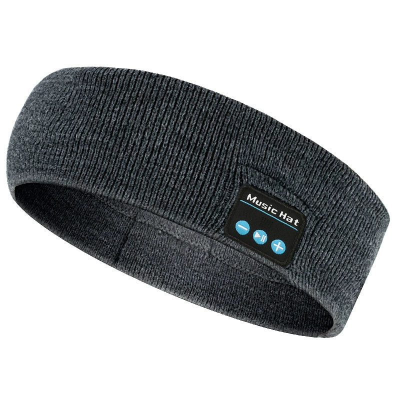 Bluetooth Sports Headband with Headphones | Sweatproof Wireless Headband for Running, Yoga & Workout