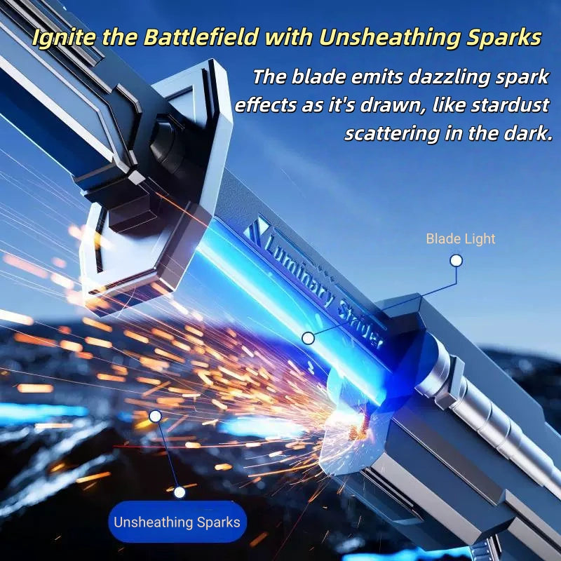 Glow-in-the-Dark Laser Sword with Fog Effect