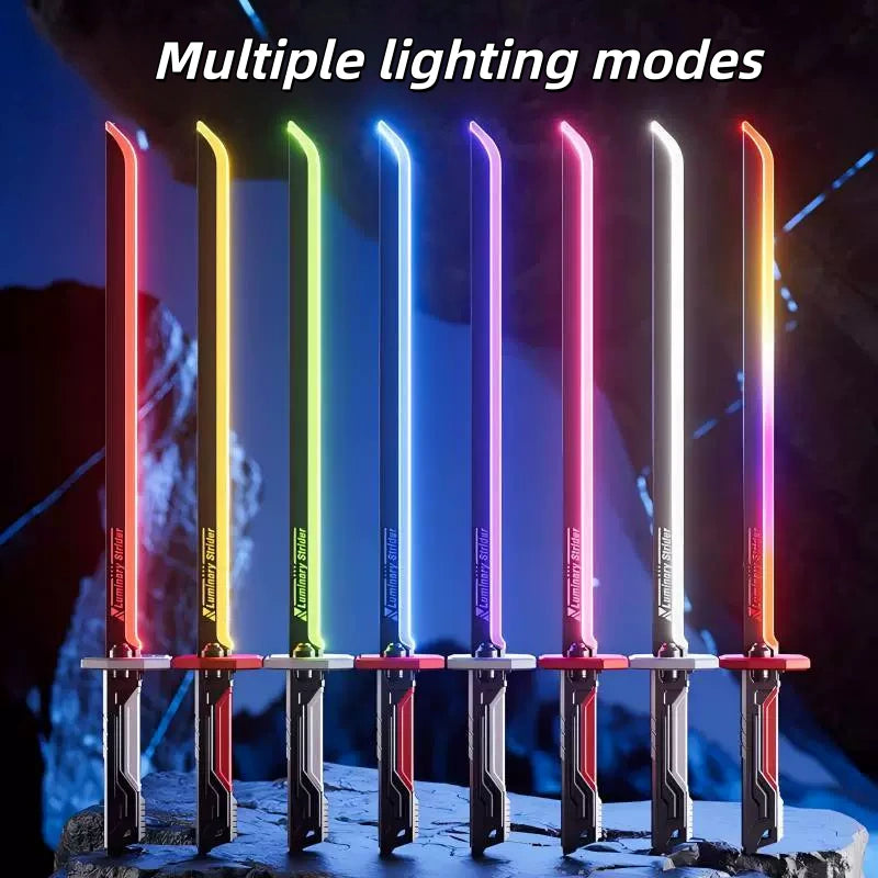 Glow-in-the-Dark Laser Sword with Fog Effect