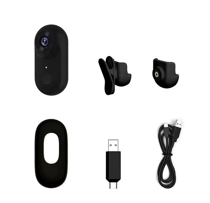 Pet Collar Camera | Mini HD Body Camera for Dogs & Cats