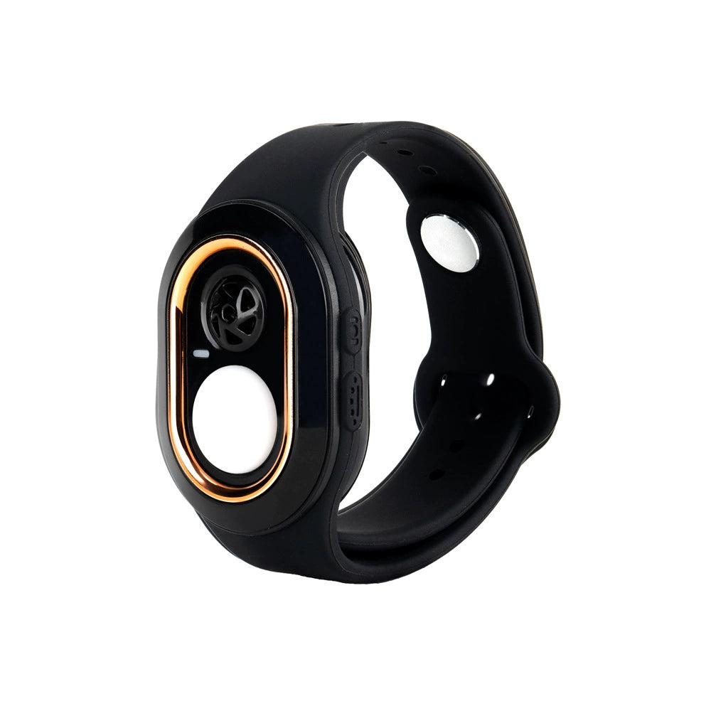 Rechargeable Ultrasonic & Yellow Light Mosquito Repellent Wristband