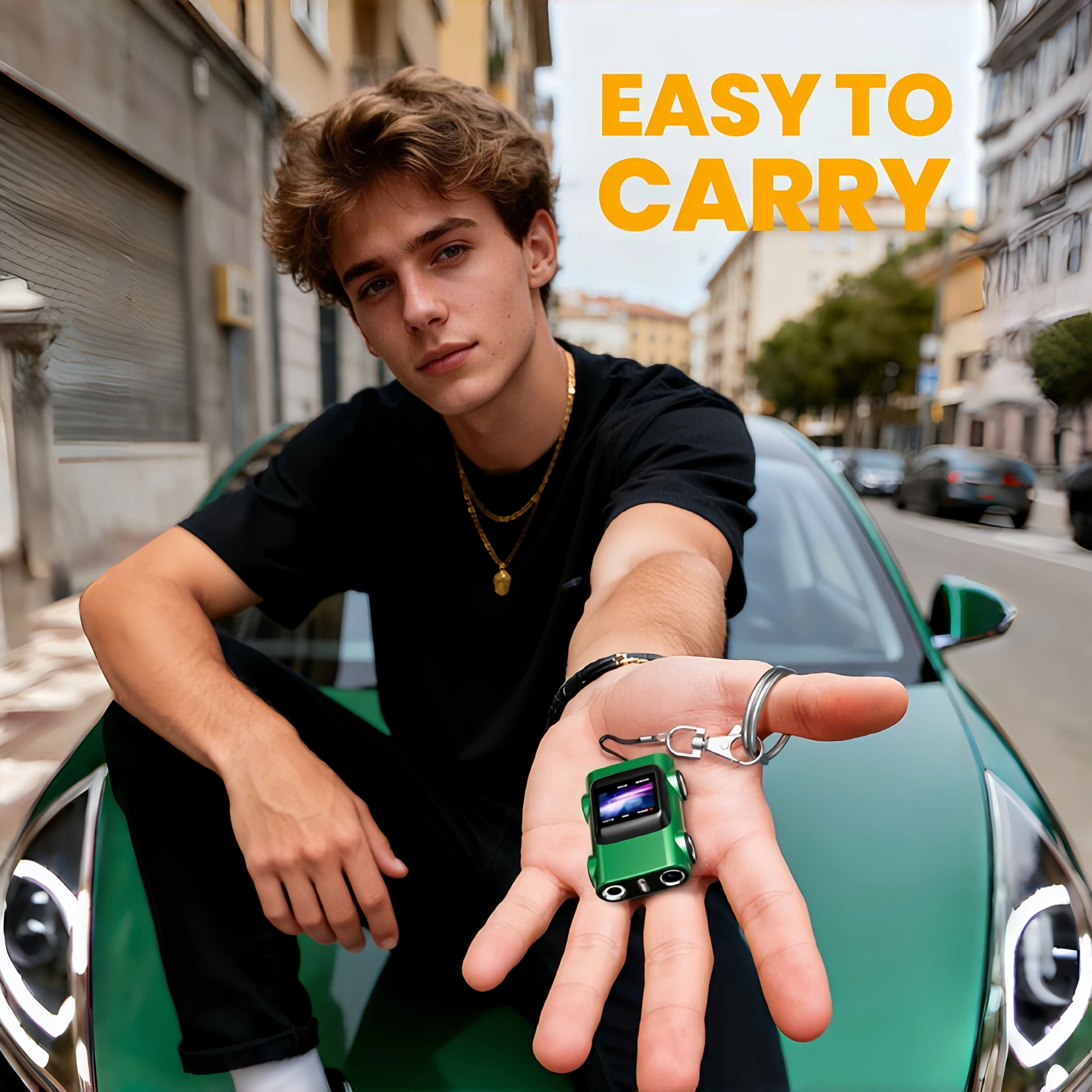 Mini Backpack Clip Camera | HD Pocket Cam for Students & Vloggers