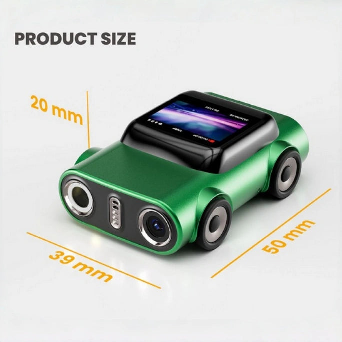 Mini Backpack Clip Camera | HD Pocket Cam for Students & Vloggers
