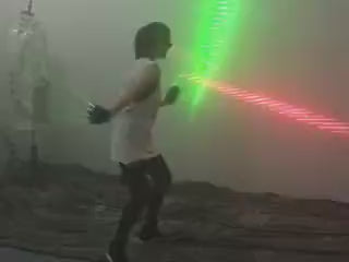 LED Laser Glasses | Red/Green Light Show Glasses for Parties & Performances